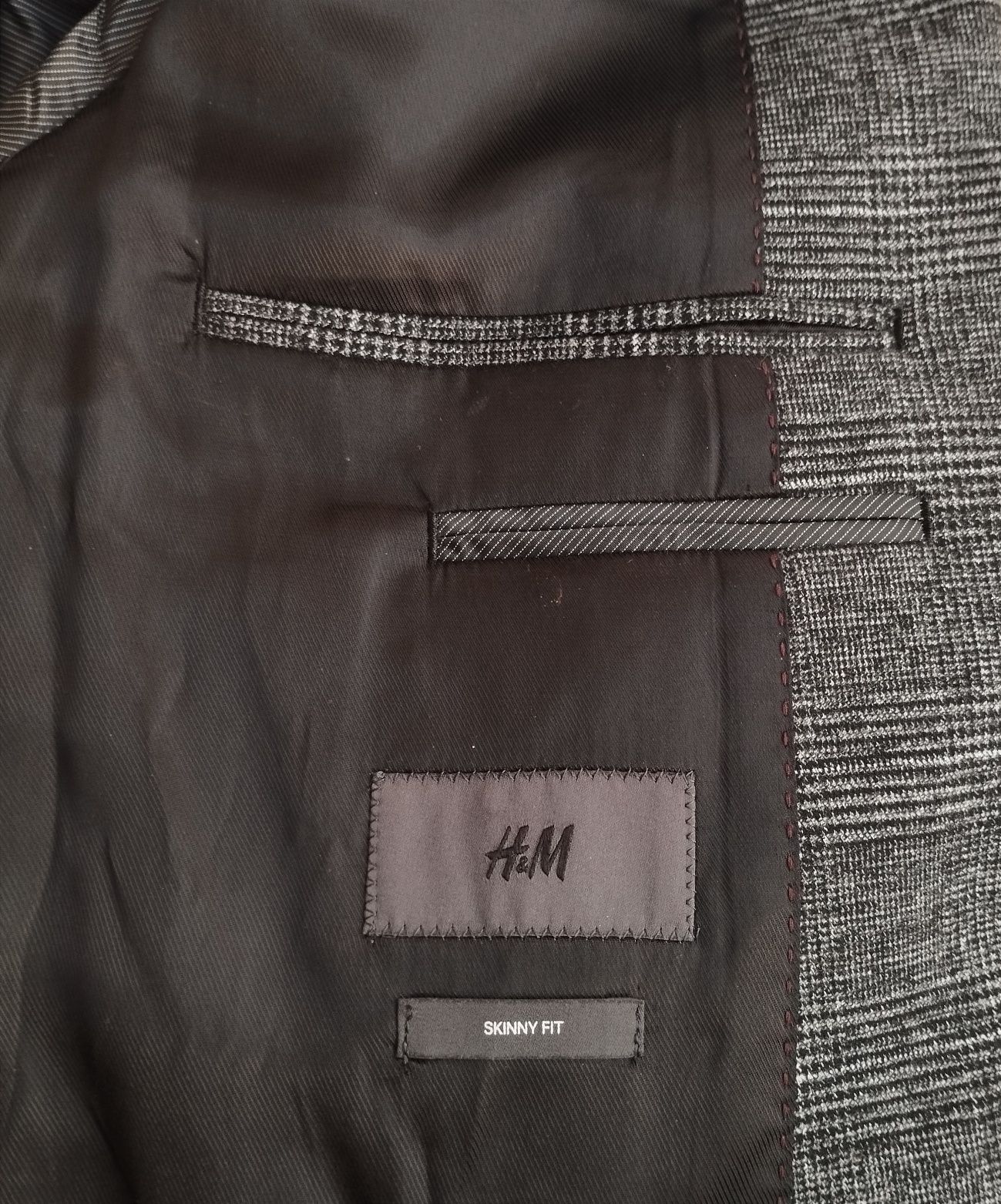 Пиджак зауженного кроя H&M