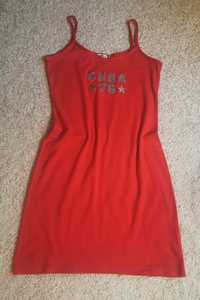 Czerwona sukienka, r. M