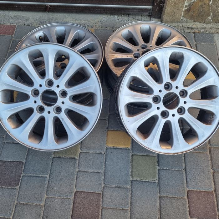 Диски 5×120 барбет в хорошем состоянии 6 1/2  J 16