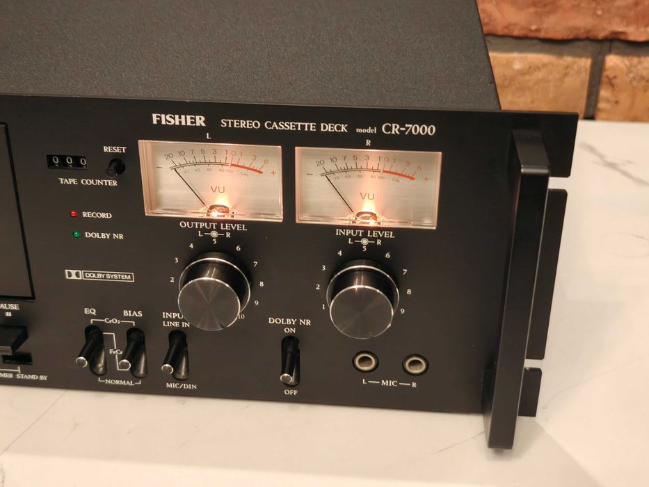 FISHER CR-7000 ! Unikatowy deck vintage ! do serwisu
