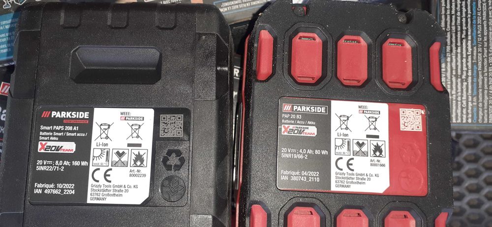 запч ноут запечатанные аккумулятор зарядка parkside 2а 4а 8а парксайд