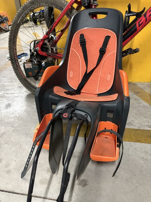 Cadeira de bicicleta para criança