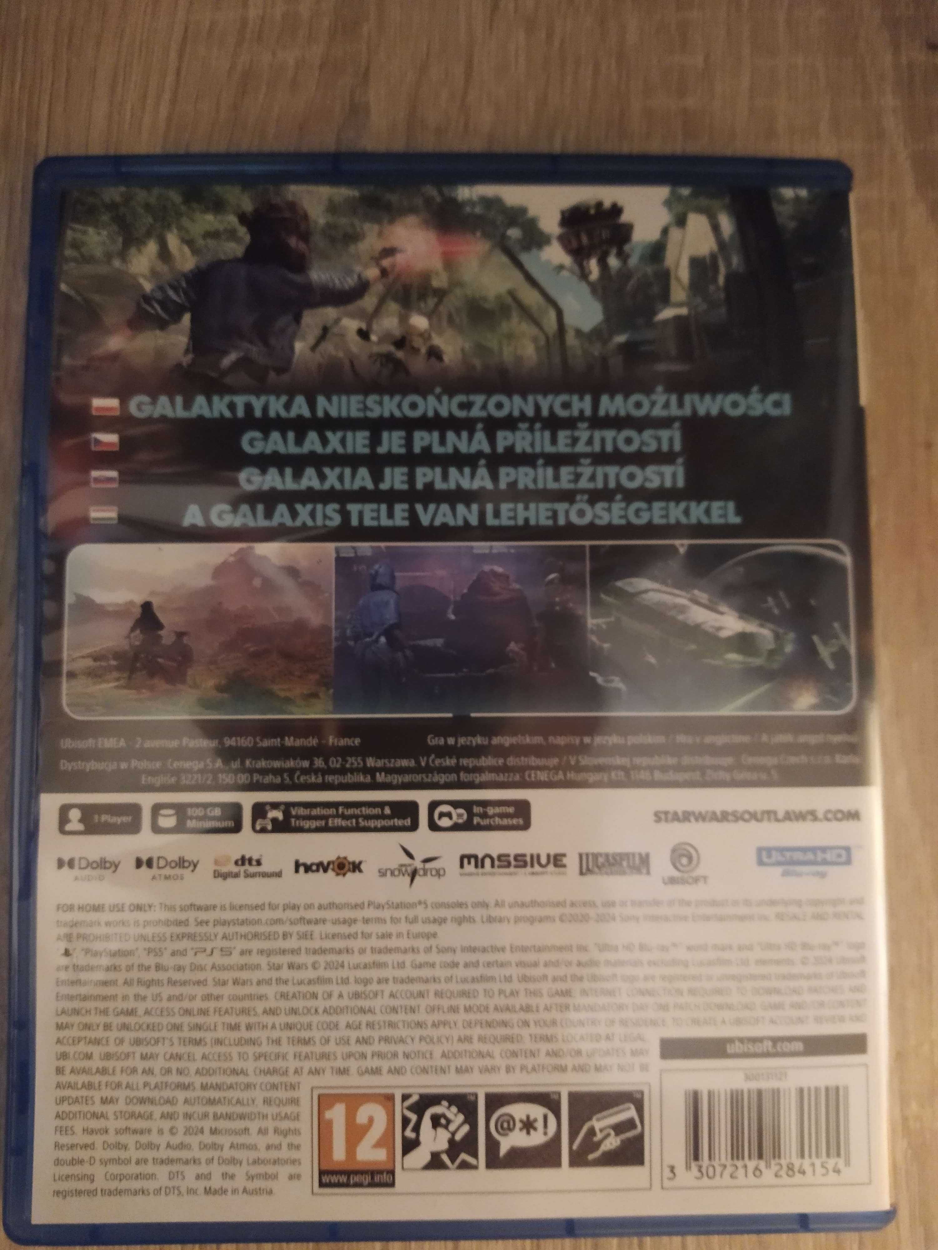 Star Wars Outlaws PS5 + Season Pass Gold Upgrade