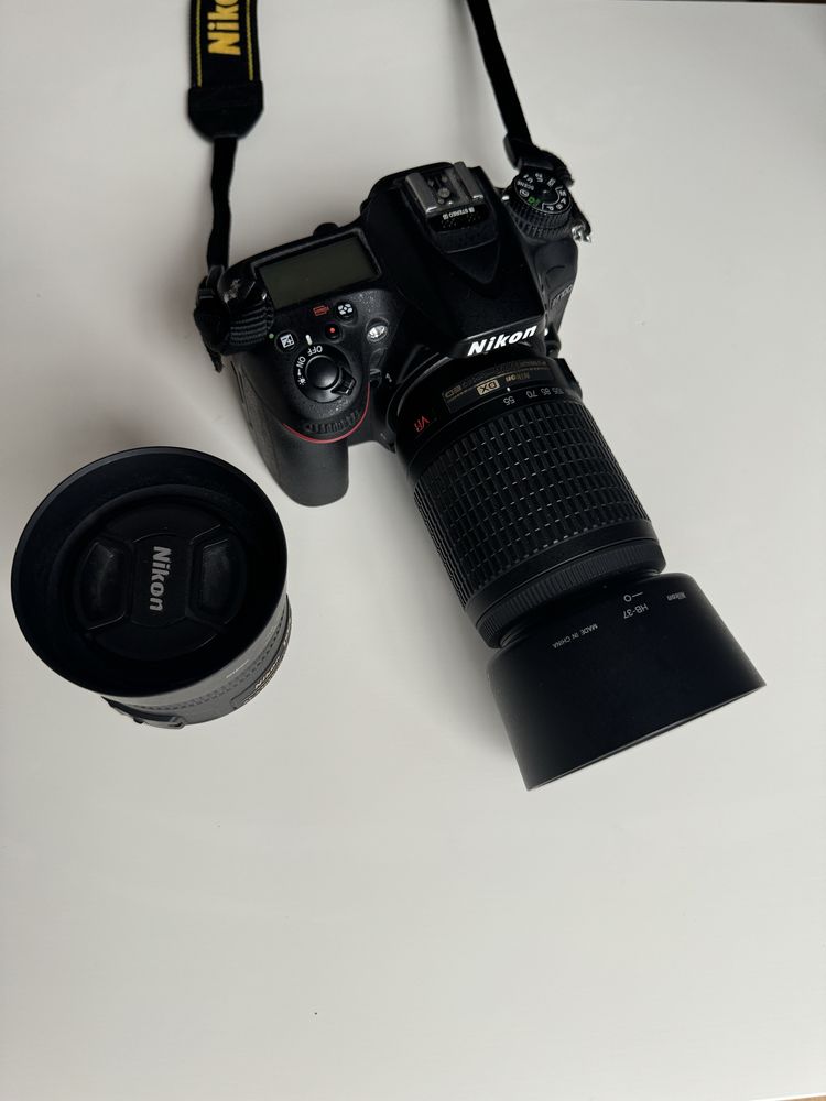 Nikon d7100 2 obiektywy