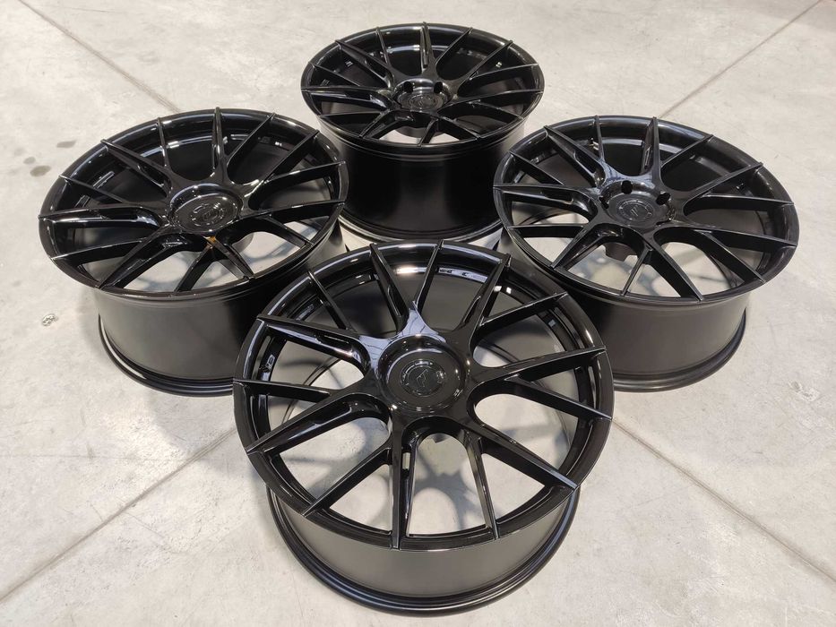 !OUTLET! Felgi Japan Racing JR42 20x9 ET20 + 20x10 ET30 5x120 Black