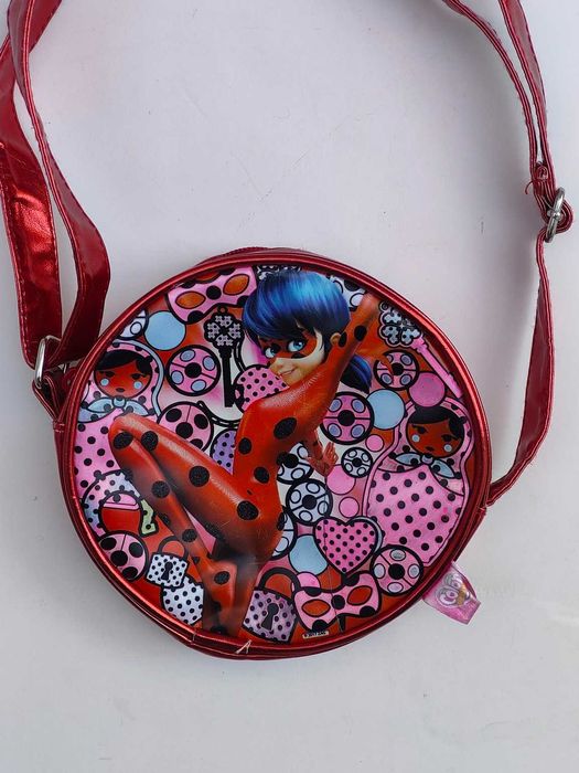 Bolsa carteira ombro de criança Miraculous Ladybug Cat Noir