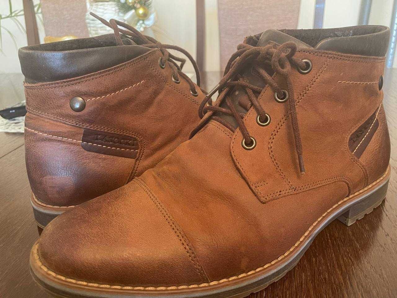 Чоловічі черевики, коричневі, 41 розмір, весна-осінь, Lasocki