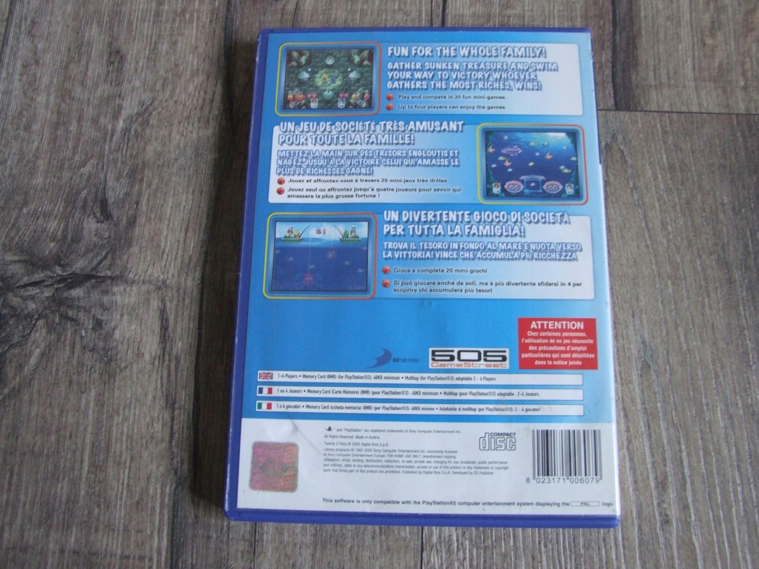 Gra Twenty 2 Party Sony Playstation 2 (Ps2)