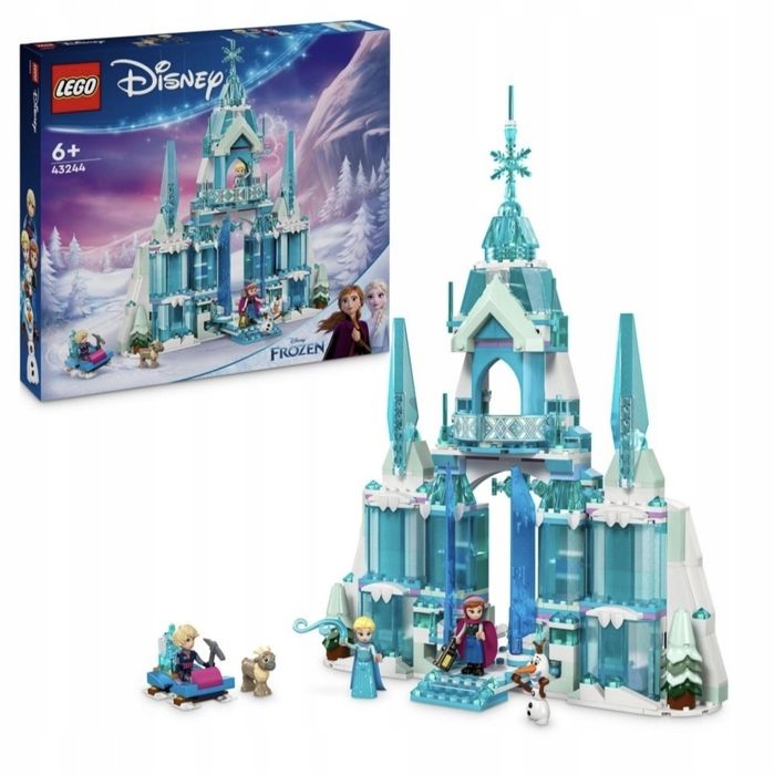 LEGO 43244 DISNEY KRAINA LODU Lodowy pałac Elzy nowe