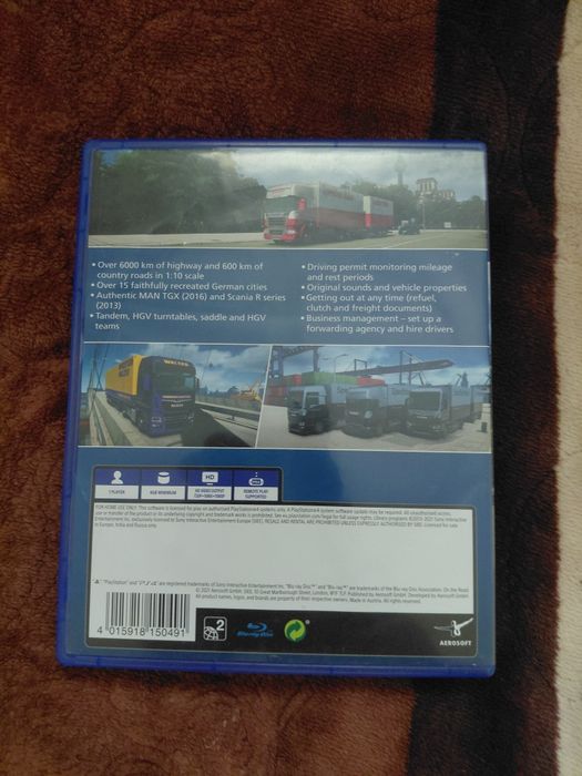 Продам диск On the road truck-simulator. Playstation 4
