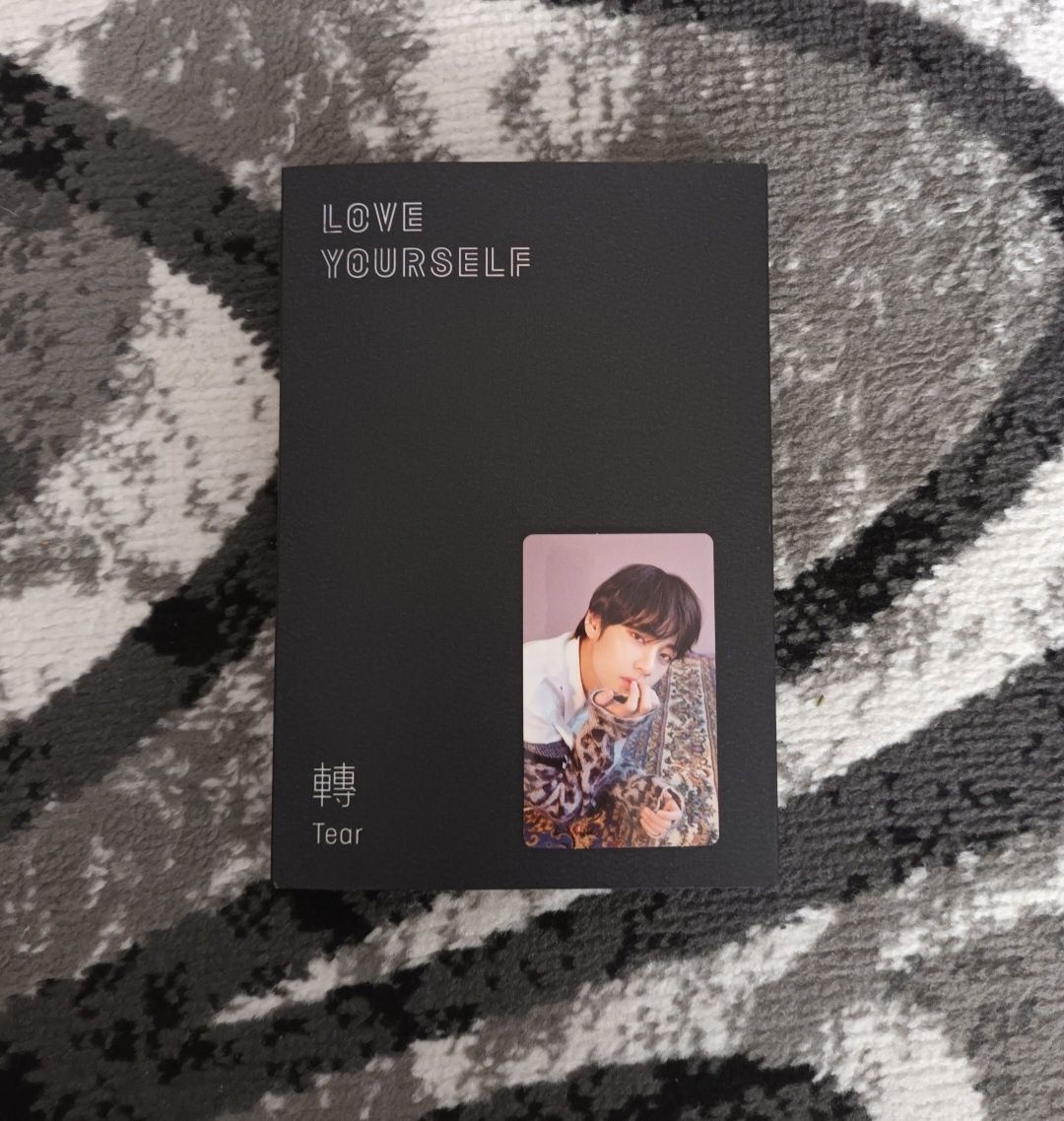 BTS album Love Yourself: Tear ver O photocard Taehyunga