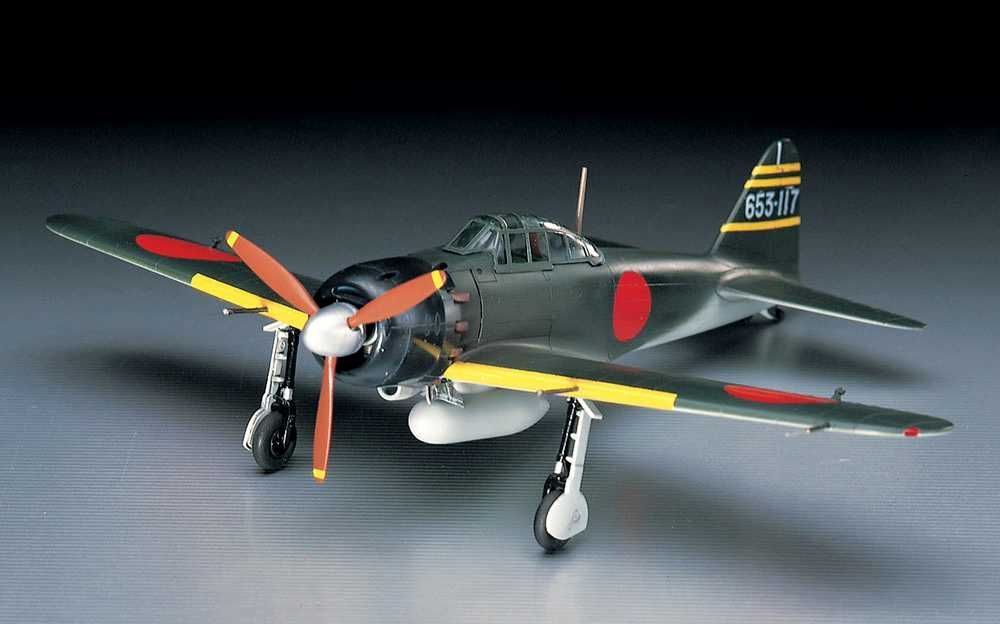 Hasegawa D22 Mitsubishi A6M5 Zero Fighter (Zeke) Type 52 1/72