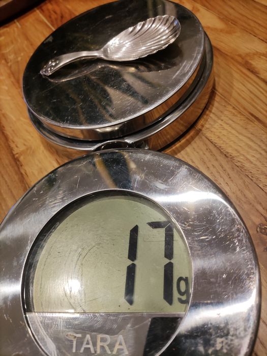 Łyżeczka srebrna do cukru srebro 925 17g