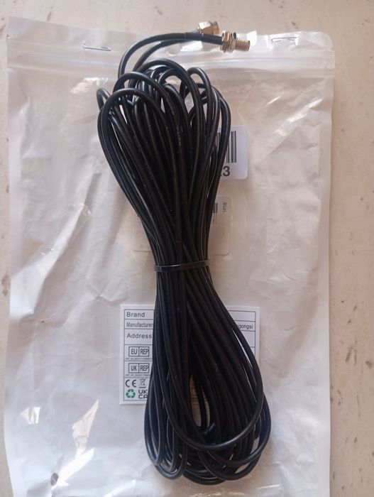 Cabo extensão de antena