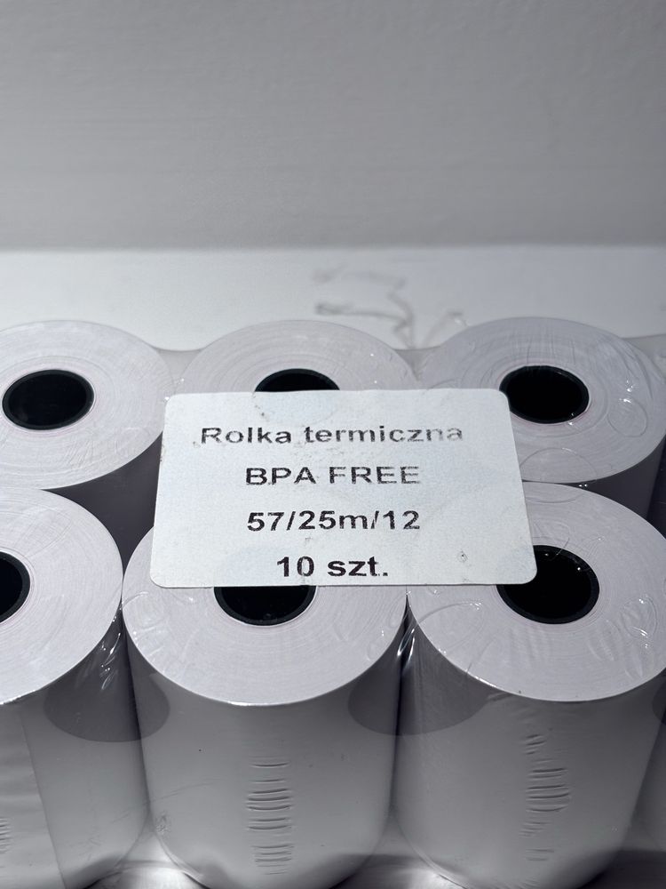 Rolki do kas fiaskalnych 10 sztuk