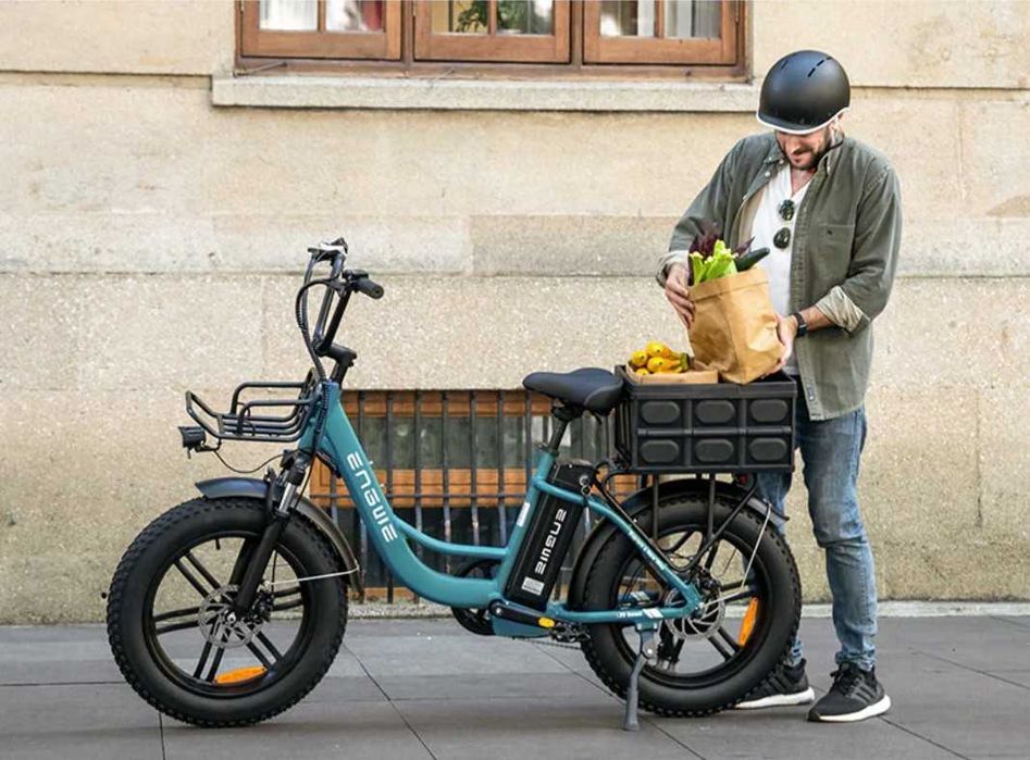 Bicicleta Elétrica Engwe L20 Boost 2025 – Urbana e Confortável