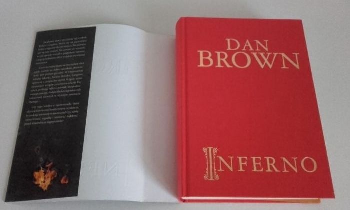 książka Inferno Dan Brown twarda oprawa