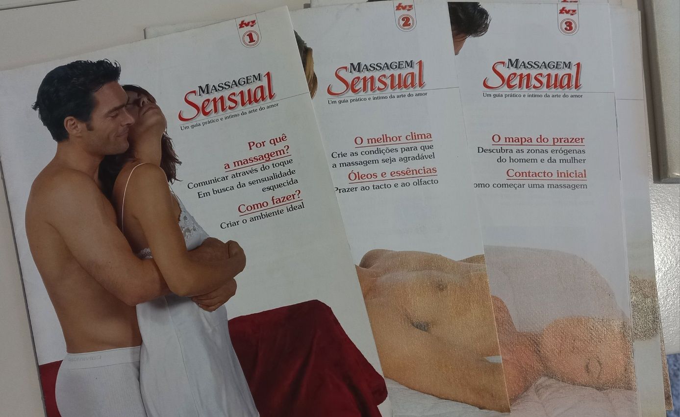 Colecção revista TV7dias Massagem Sensual