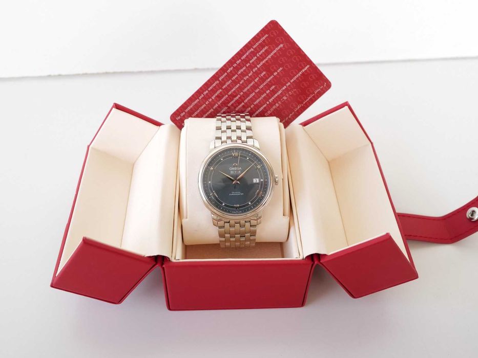 Omega De Ville Prestige Automatic Blue Dial 40mm