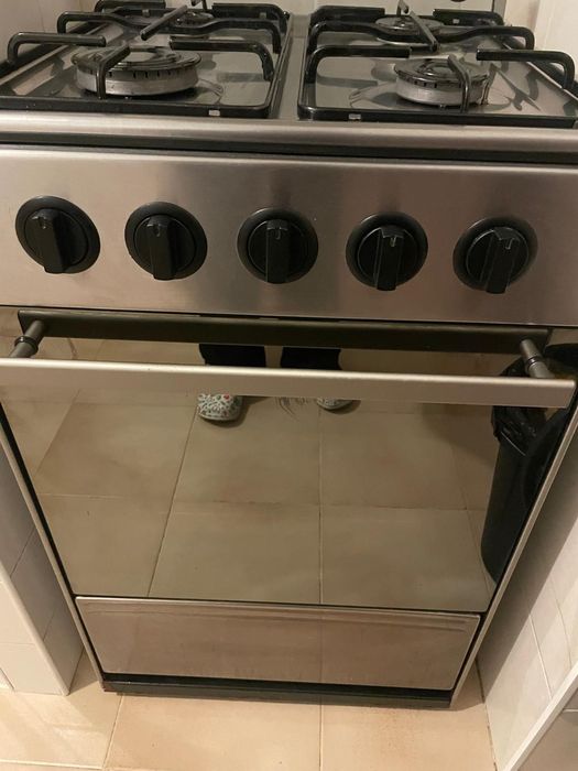 Fogão Meireles a gás inox