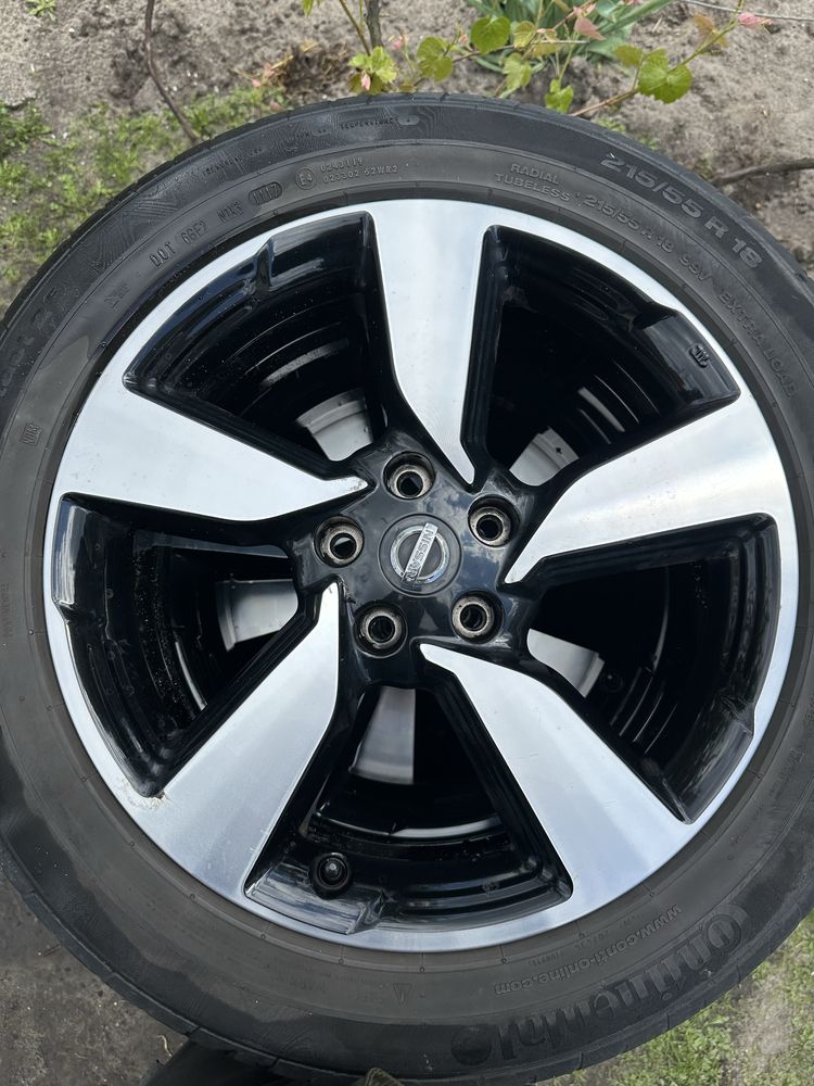 Продам титани з резиною  R18 Nissan Qashqai