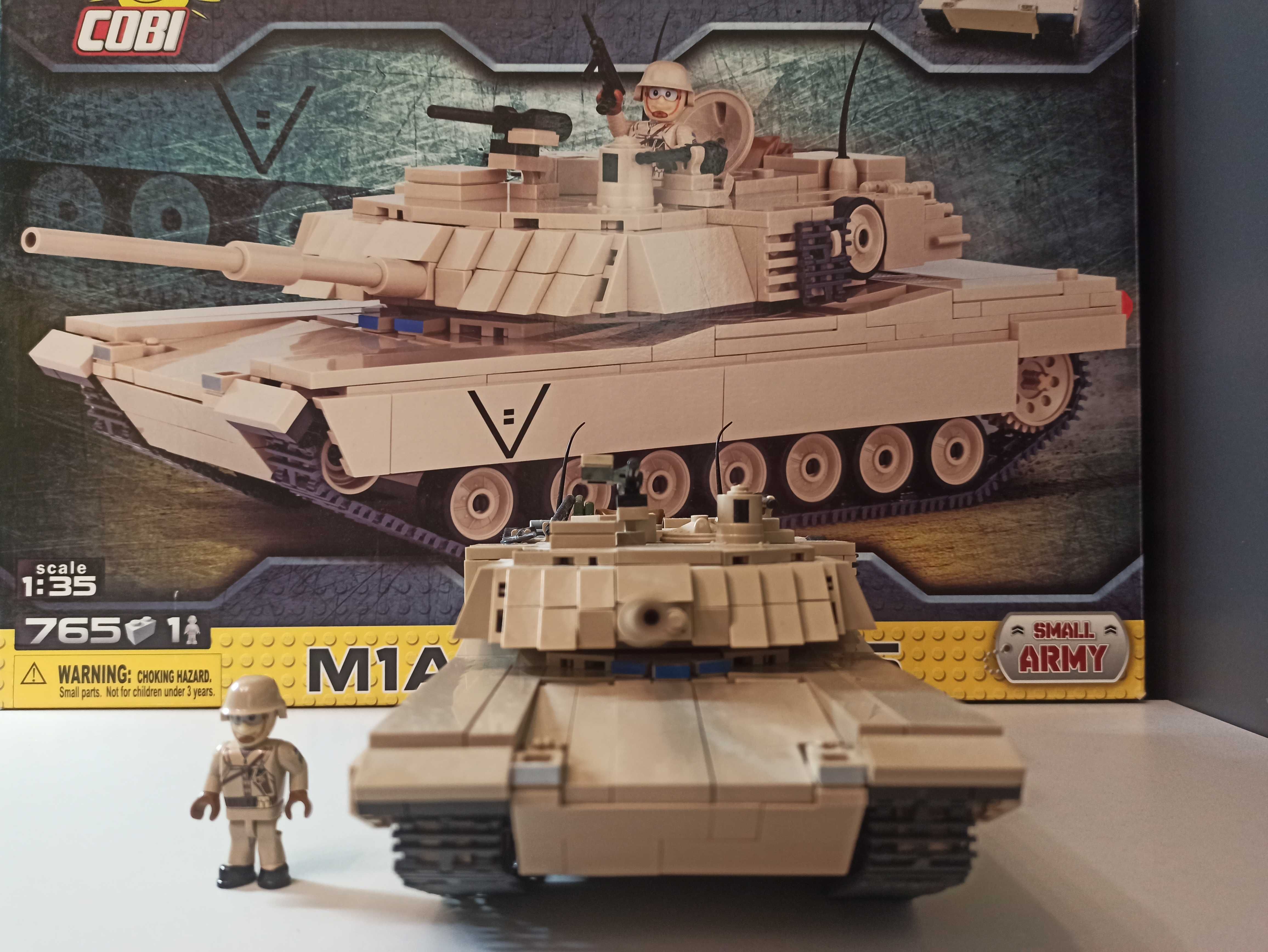 Cobi czołg M1A2 Abrams Small Army - unikatowy