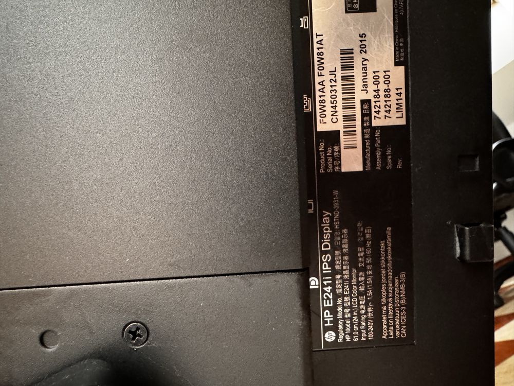 Monitor firmy HP 24 cale