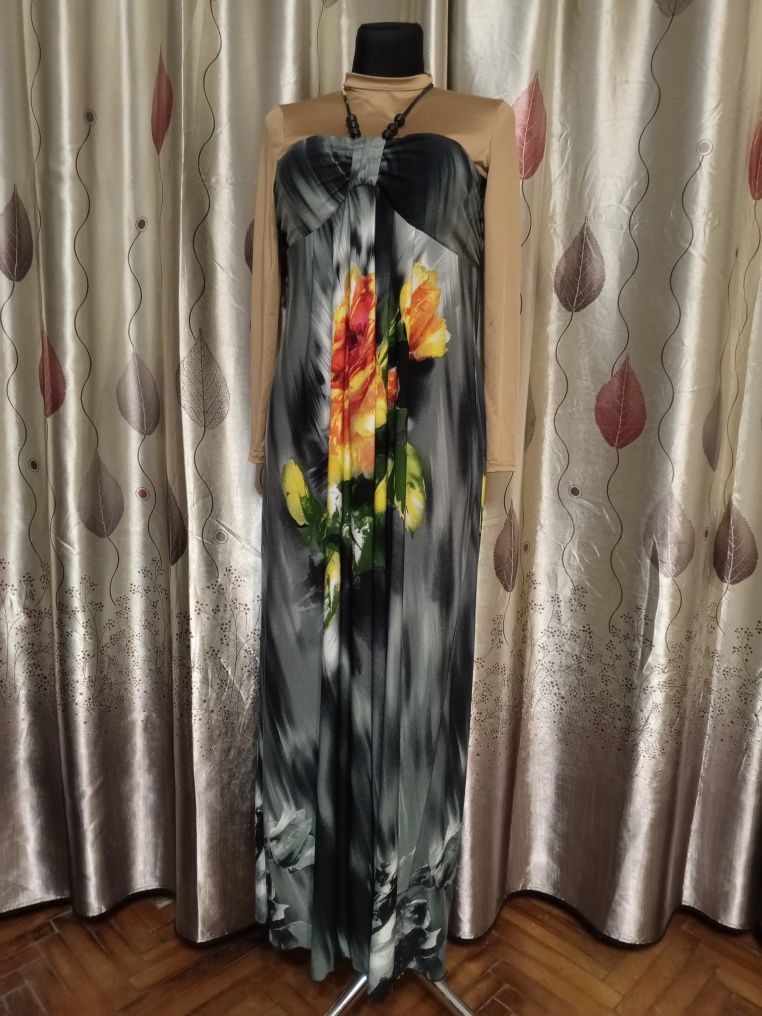 Длинный сарафан/летнее платье размер М/L