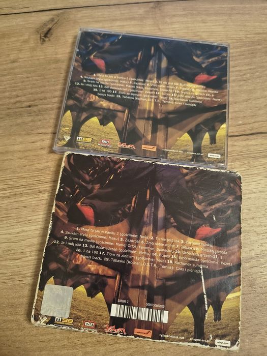 O.S.T.R. Tabasko OSTR pierwsze wydanie obwoluta 2002 hip hop cd