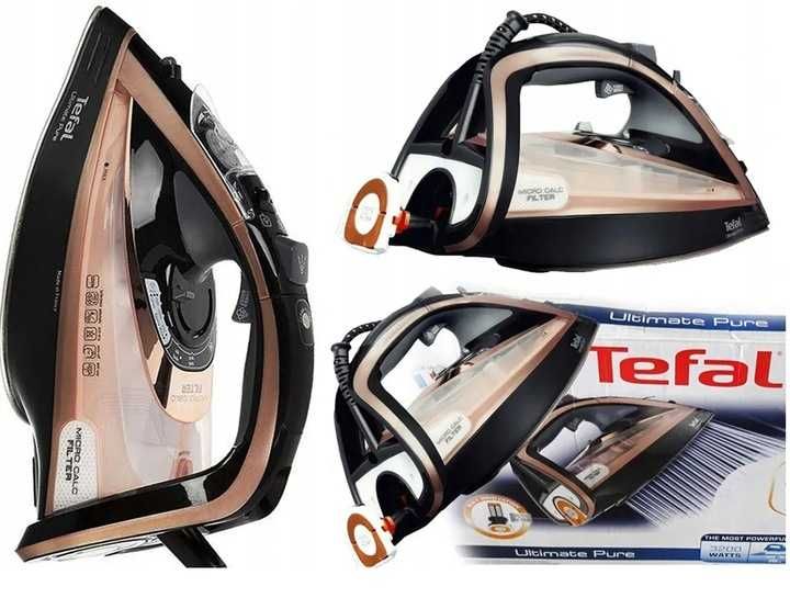 Żelazko Parowe Tefal Do Ultimate Pure FV9845  3200W PRASOWANIE IRONING