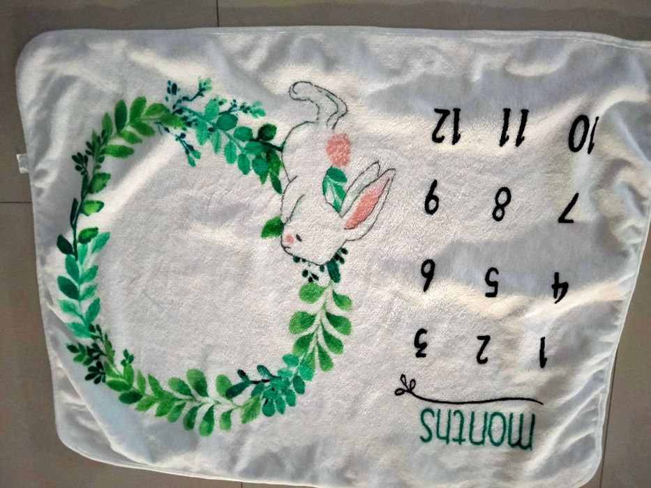 Kocyk niemowlęcy do sesji