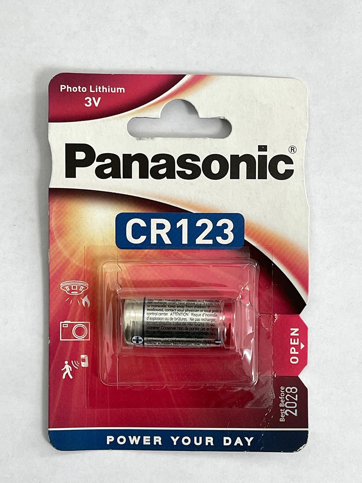 Bateria Panasonic CR123