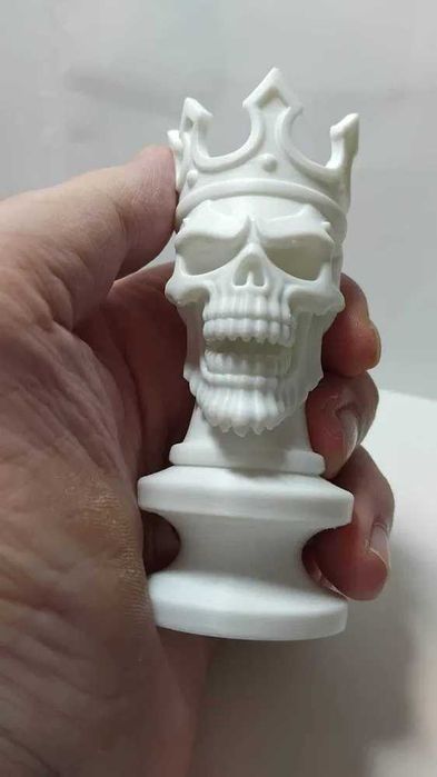 Ексклюзивний набір фігур для шахів“Skull Edition”/ фигуры для шахмат/