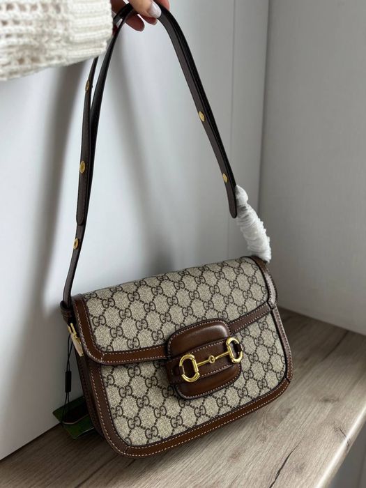 Сумка Gucci Horsebit 1955, жіноча сумка гуччі, сумка Gucci, шкіряна