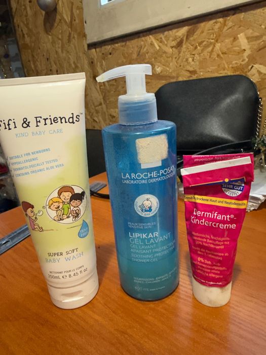 Детский Крем для лица тела  Allergika Dermifant  FifiFriendBaby Wash