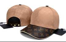 Czapka z daszkiem Louis Vuitton brązowa