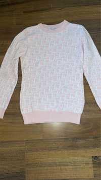 Sweter sweterek Dior Diora XS S rózowy monogram bluza kenzo
