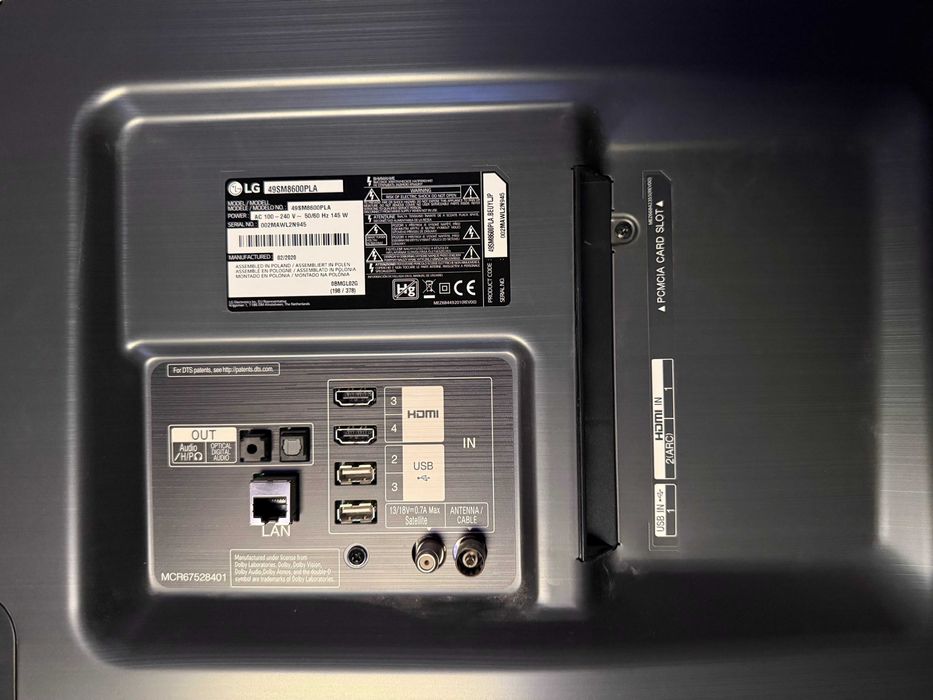 Плата Mainboard EAX68382502(1.1), LG SM8600PLA