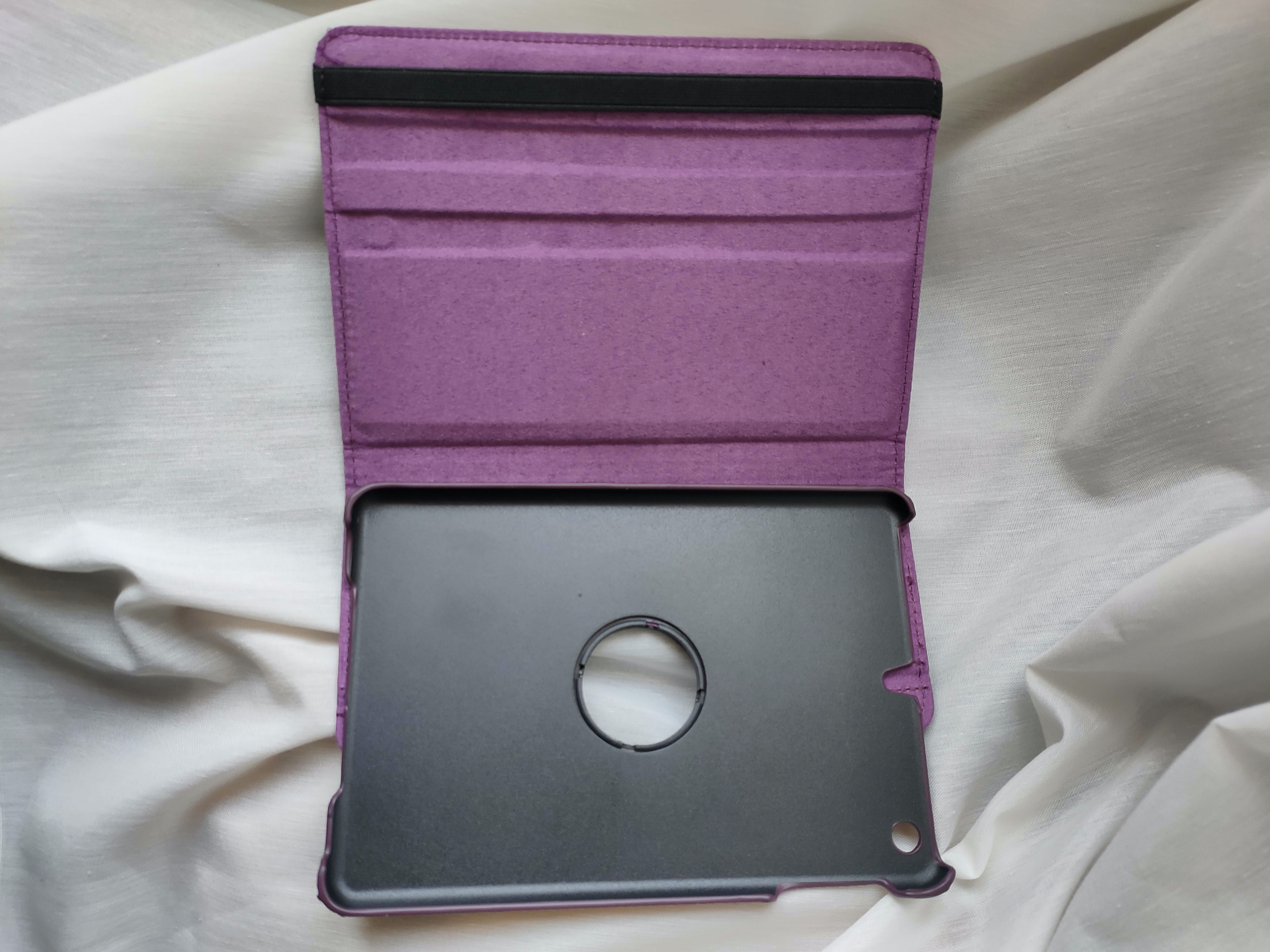 Capa para Tablet cor roxo Beringela