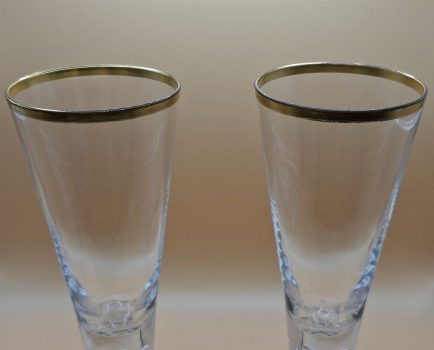 Kieliszki z 1890 r - Huta Józefina Szklarska Poręba,  proj. Arthura Ge