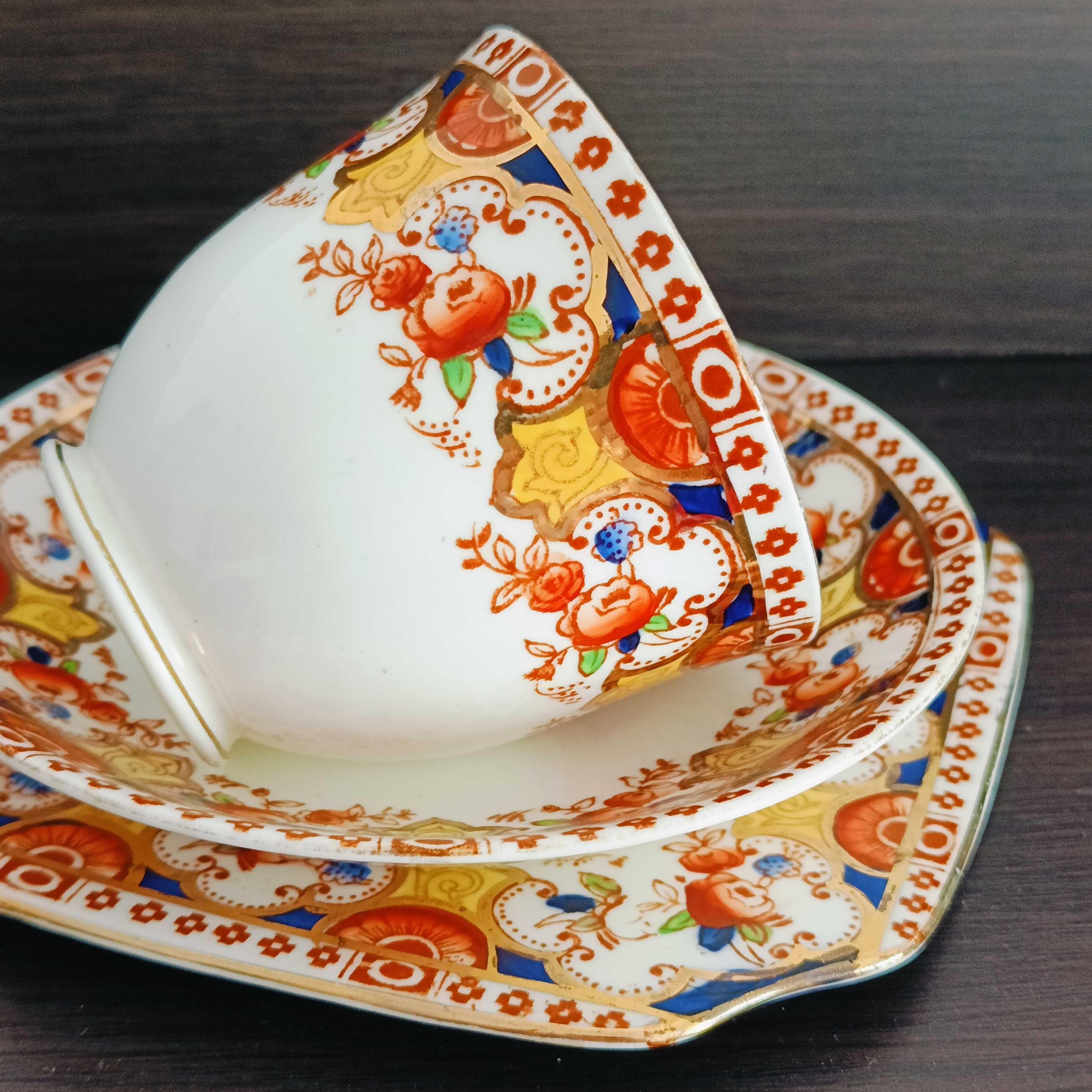 **filiżanka ANTYCZNA porcelana szkocka Clyde Pottery 1890+