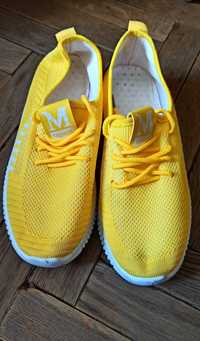 Жовті кросівки/кросовки желтые женские