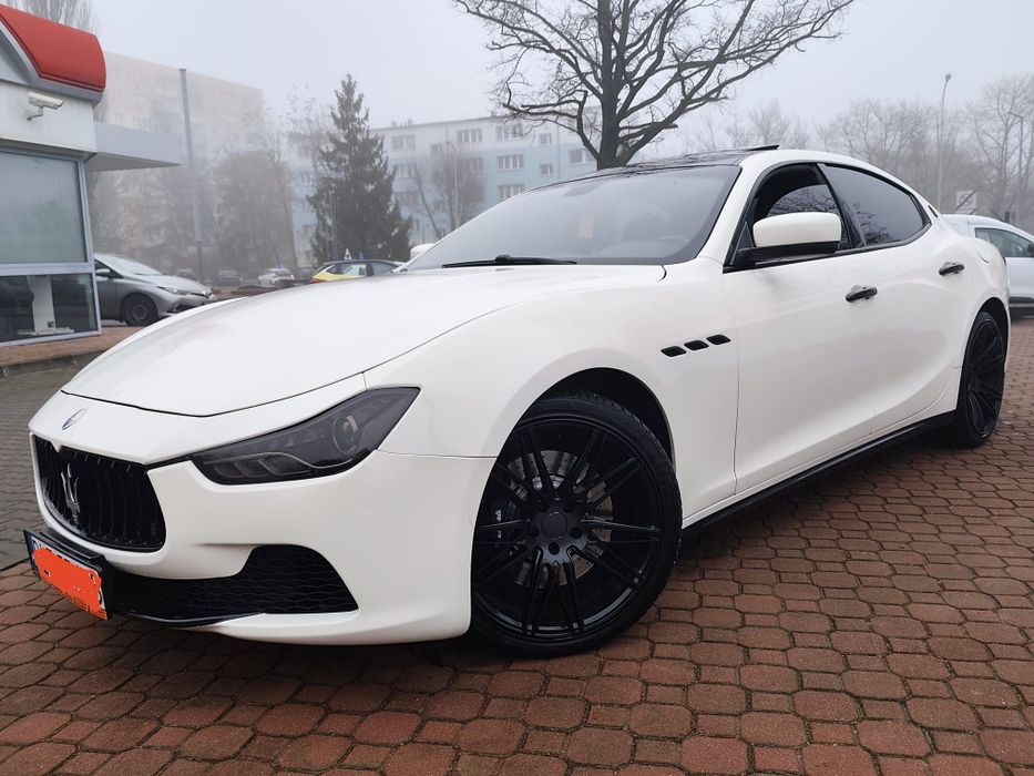 Maserati Ghibli*3.0 Benzyna 410 KM*4×4*Full Opcja*ZAMIANA*