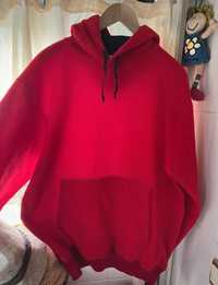 Sweatshirt polar vermelha XL