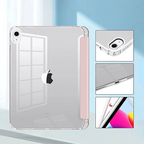 Etui Tech-Protect SC Pen Hybrid na iPad 10.9" 2022 - różowe