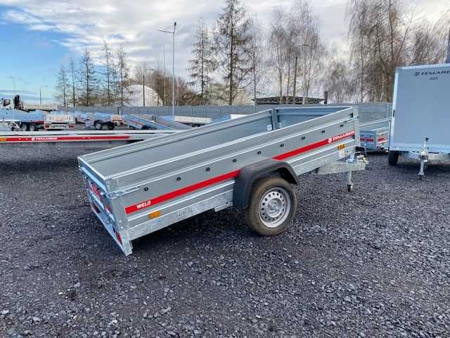 Przyczepa TEMARED KIPER 264CM 750KG RESOROWANA mocna przyczepka RATY