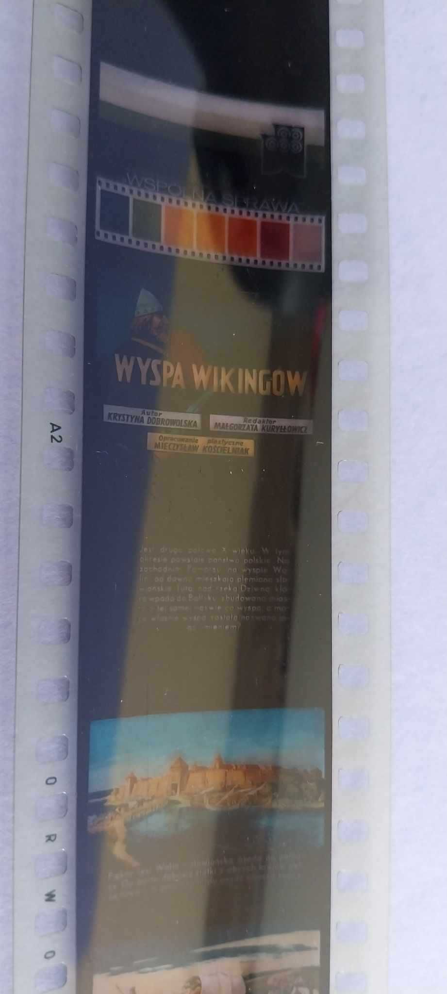 Bajka na kliszach na rzutnik - " Wyspa wikingów "