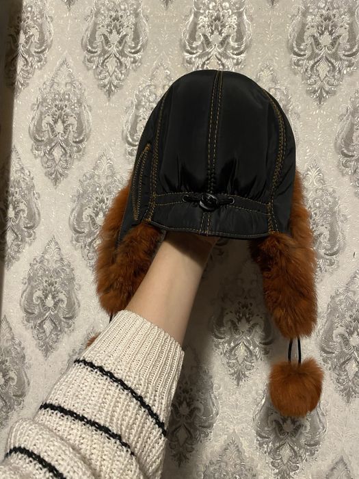 Хутряні шапки кролик/лисиця