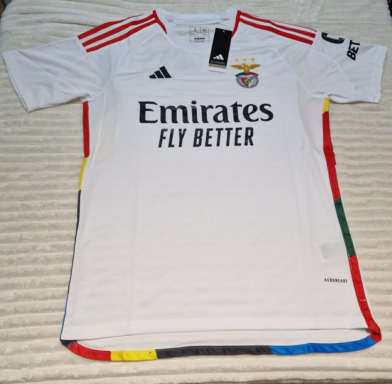 Camisola SL Benfica Alternativa Branca