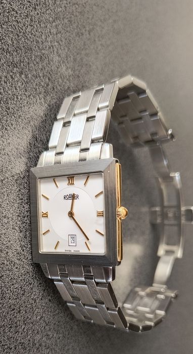Roamer swiss made slim 5 mm szafir stal